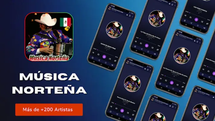 Música Norteña Mexicana android App screenshot 5